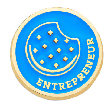 Daisy Cookie Entrepreneur Family Pin-Year 1